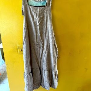 Zara brown jumper dress